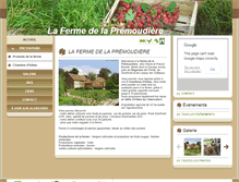 Tablet Screenshot of lapremoudiere.com